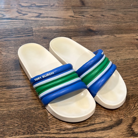 Tory Burch slide sandals size 8 - Picture 6 of 11